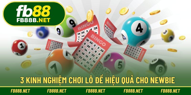 3 kinh nghiệm chơi lô đề hiệu quả cho newbie