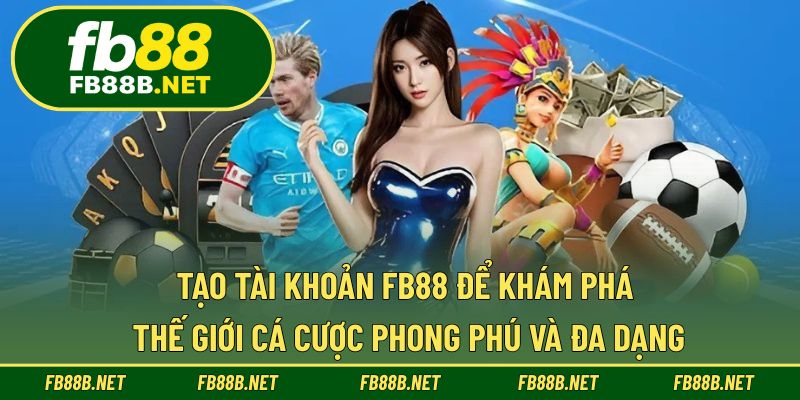 Tạo tài khoản FB88 để khám phá thế giới cá cược